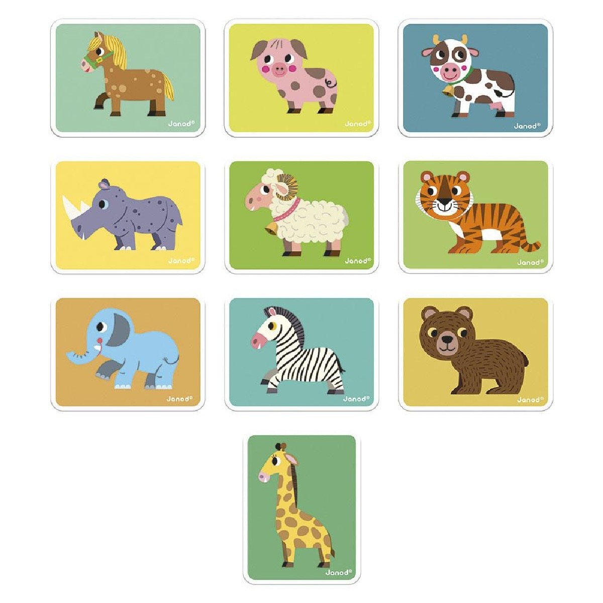 MAGNETIC BOOK - ANIMAIS 4