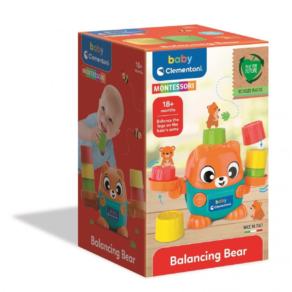 Ursinho Equilibrista Montessori 1