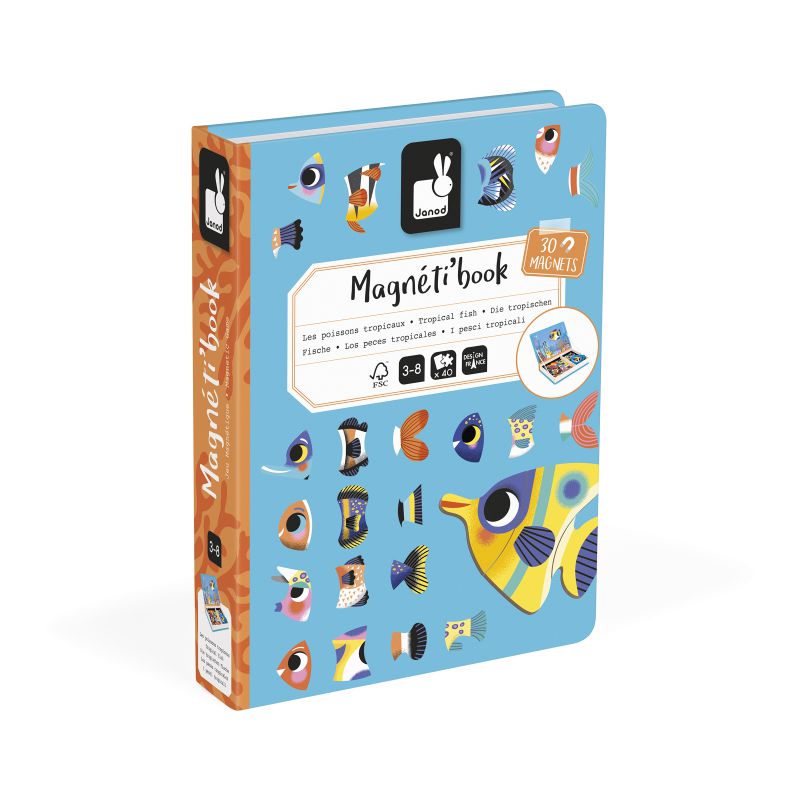 Imagem 0 de Magnetic Book Peixes Tropicais