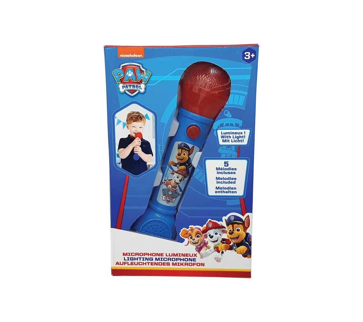 Patrulha Pata - Microfone Luminoso com Melodias 3