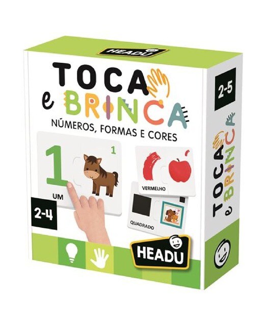 Jogo Toca e Brinca: Números, Formas e Cores 1