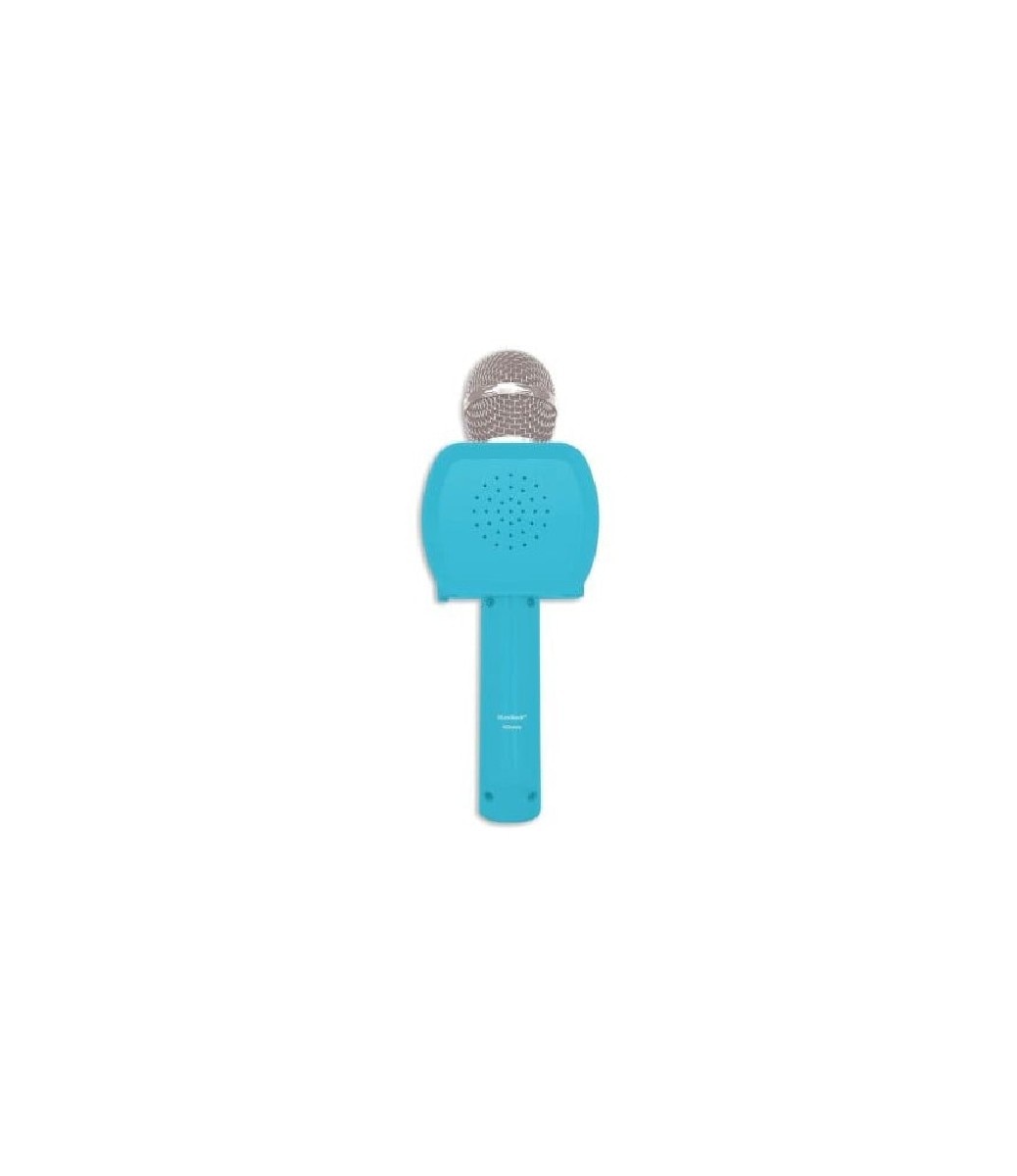 Microfone Stitch sem Fios com Altifalante, Função de Mudança de Voz e Suporte para Telemóvel 2
