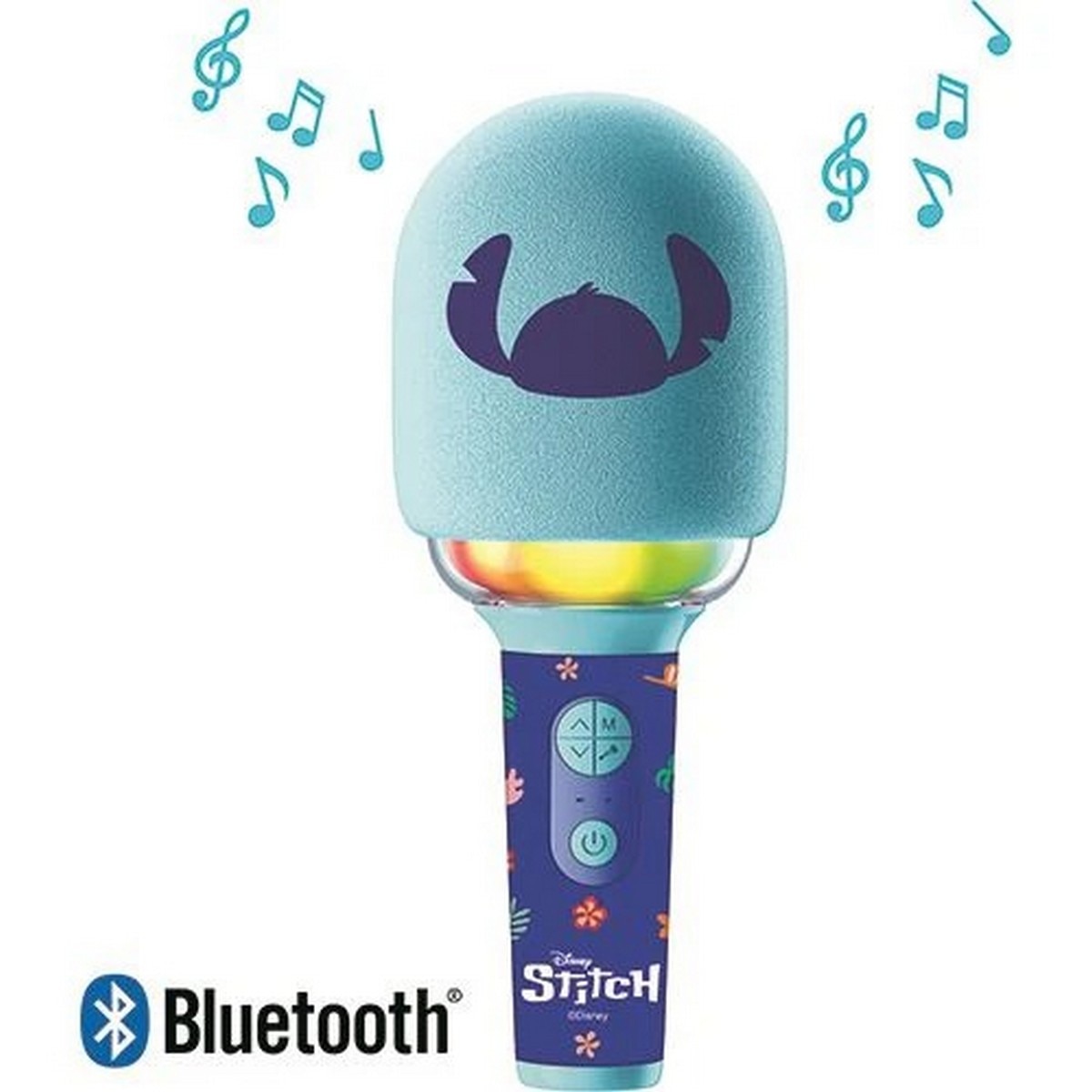 Microfone Bluetooth com Mudança de Voz - Stitch 3