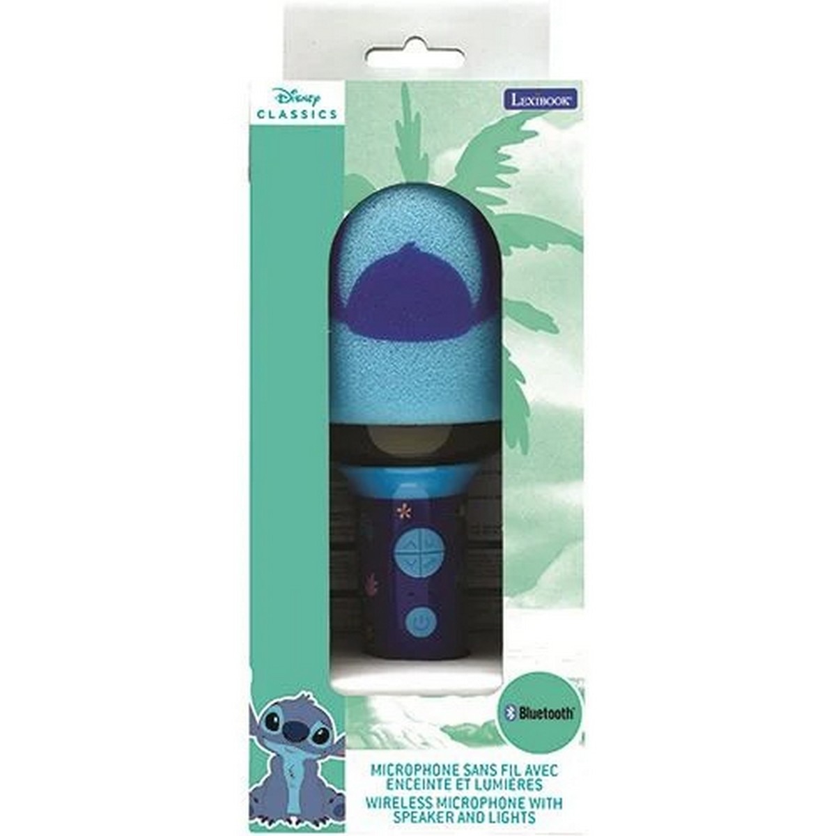 Microfone Bluetooth com Mudança de Voz - Stitch 5