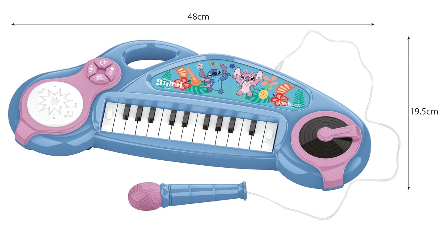 Piano Electrónico Stitch com Micro 2