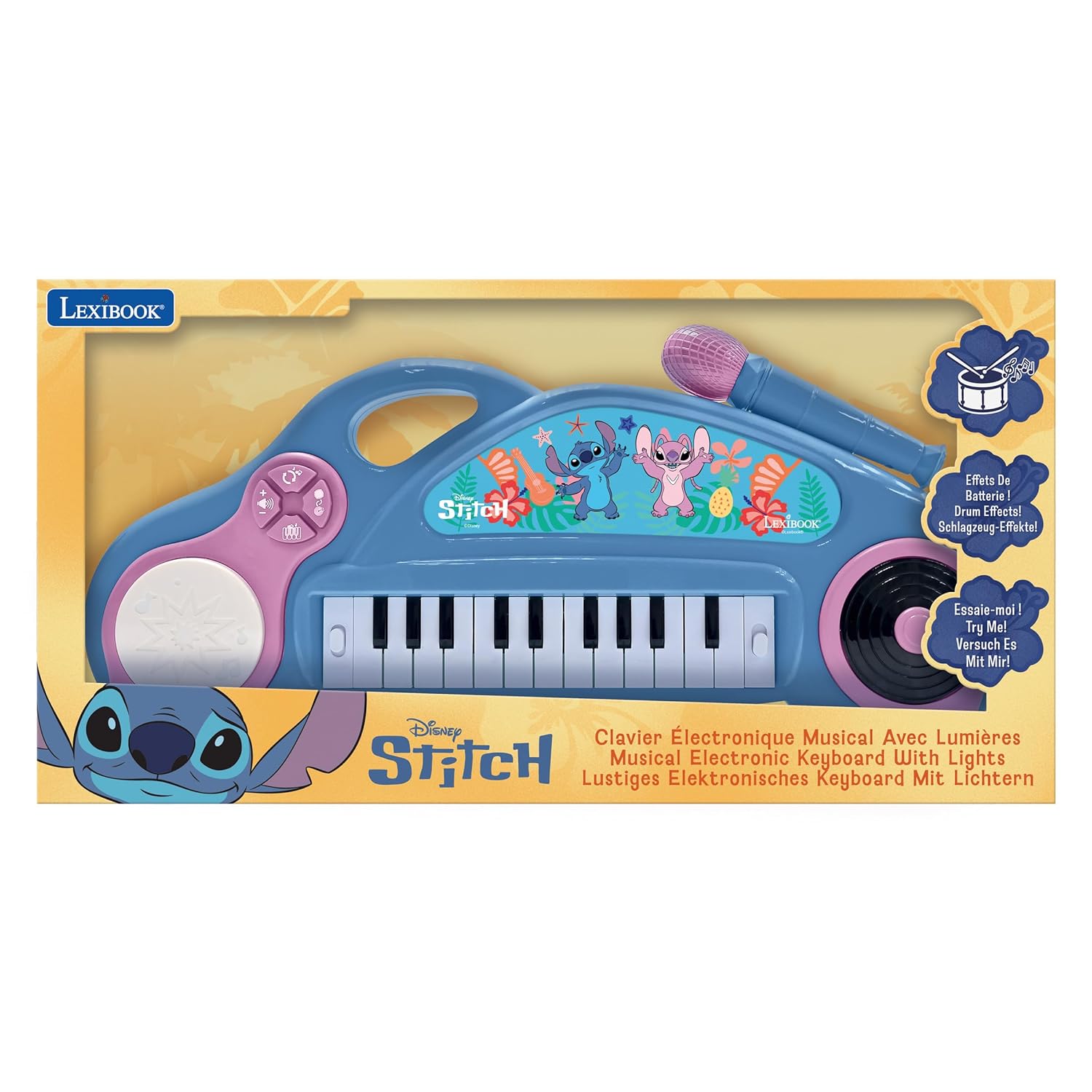 Piano Electrónico Stitch com Micro 5