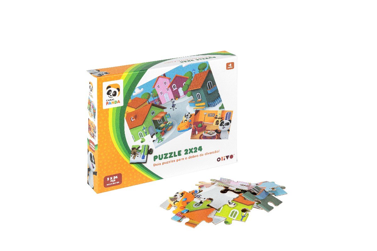 Panda - Puzzles 2X24 Pcs 3