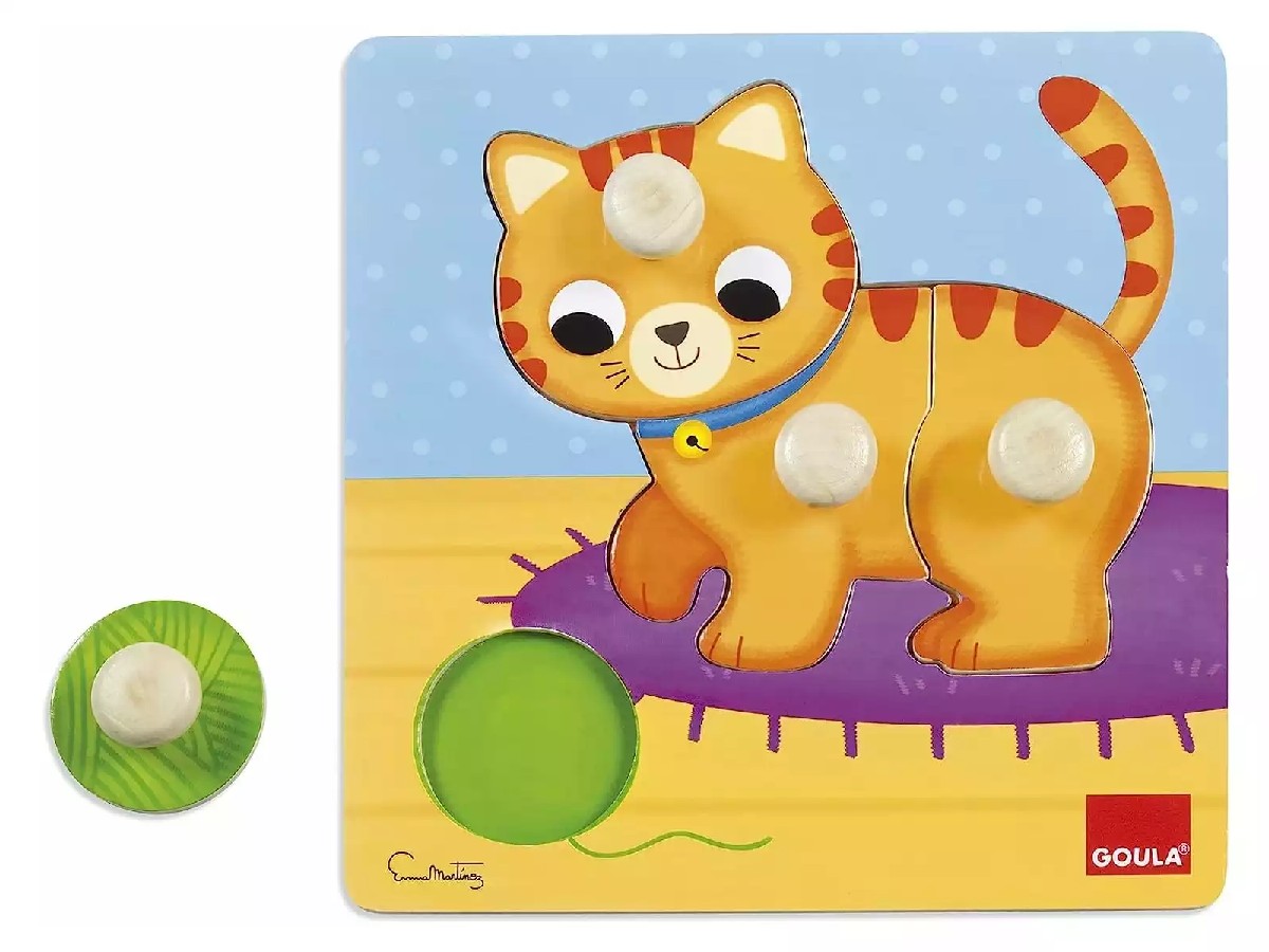 Puzzle Gato de Madeira 2