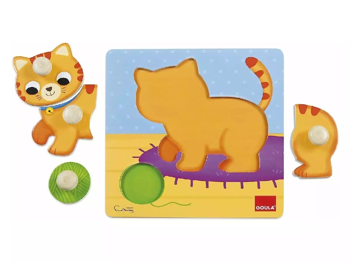 Puzzle Gato de Madeira 3