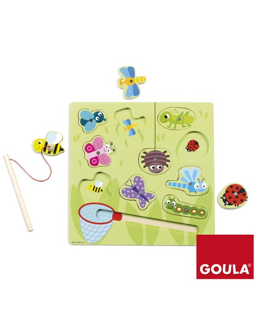 Puzzle Goula: Bichos Magnético Madeira 1