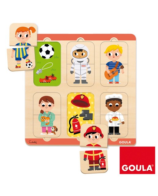 Puzzle Profissões Goula 1