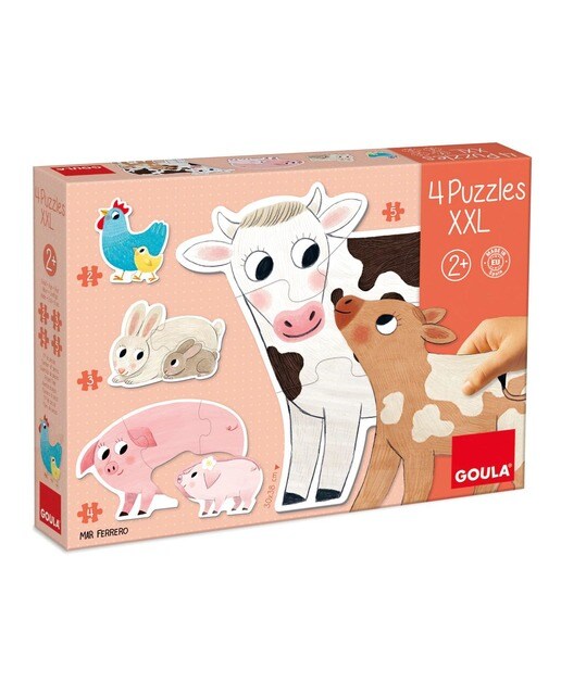 Imagem 0 de Puzzle xxl Mamãs e Bebés (2, 3, 4, 5 pcs)
