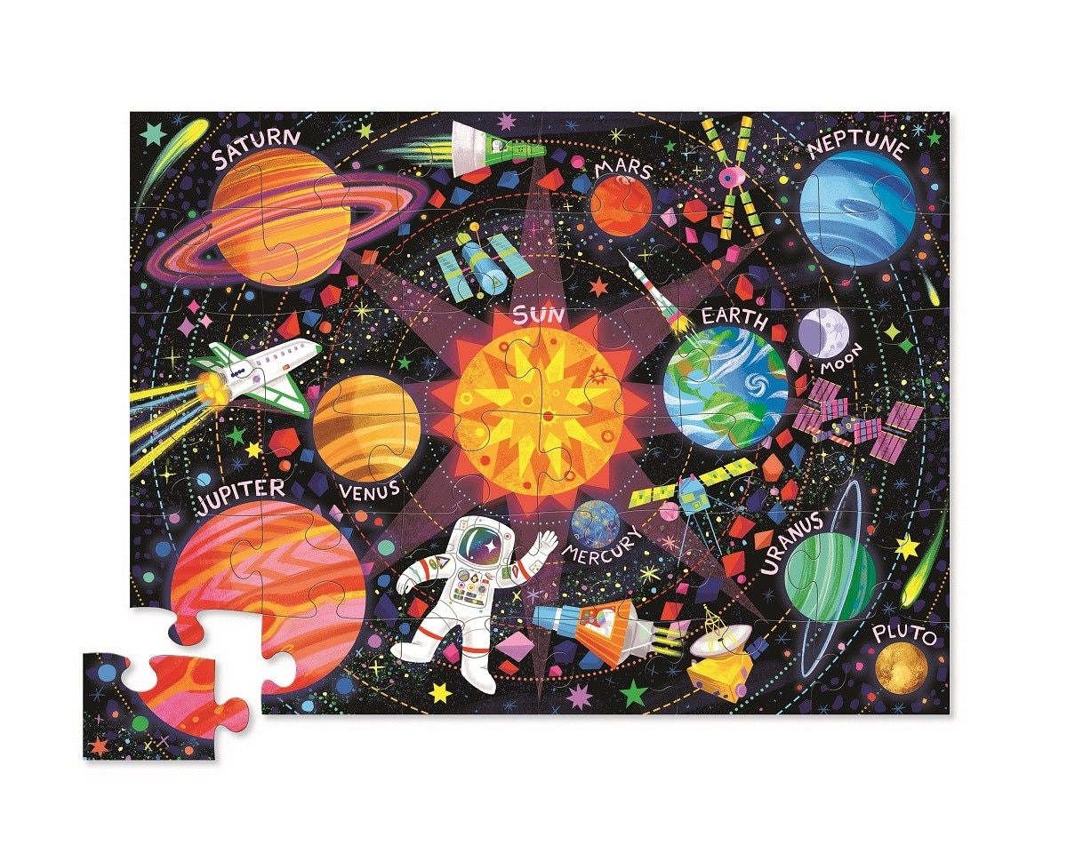 36-Pc Puzzle Space Explorer Sigtoys 2