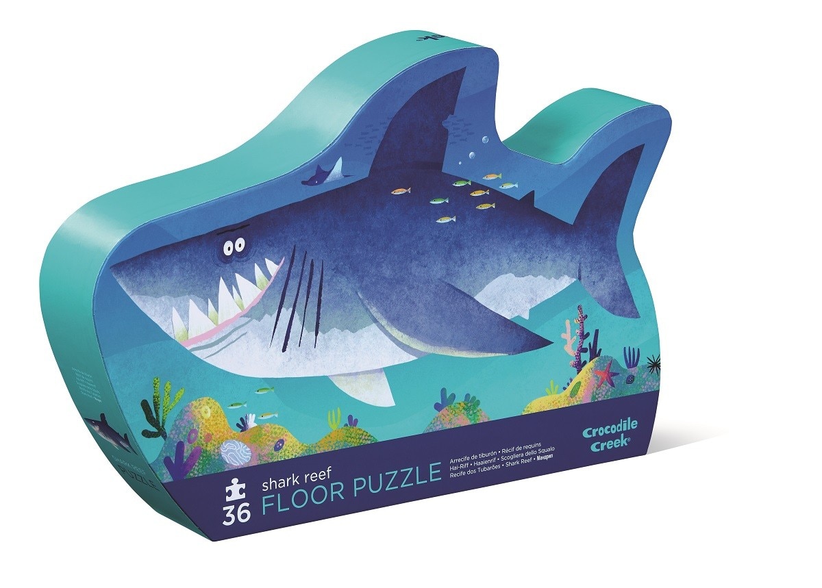 36-Pc Puzzle Shark Reef  Sigtoys 1
