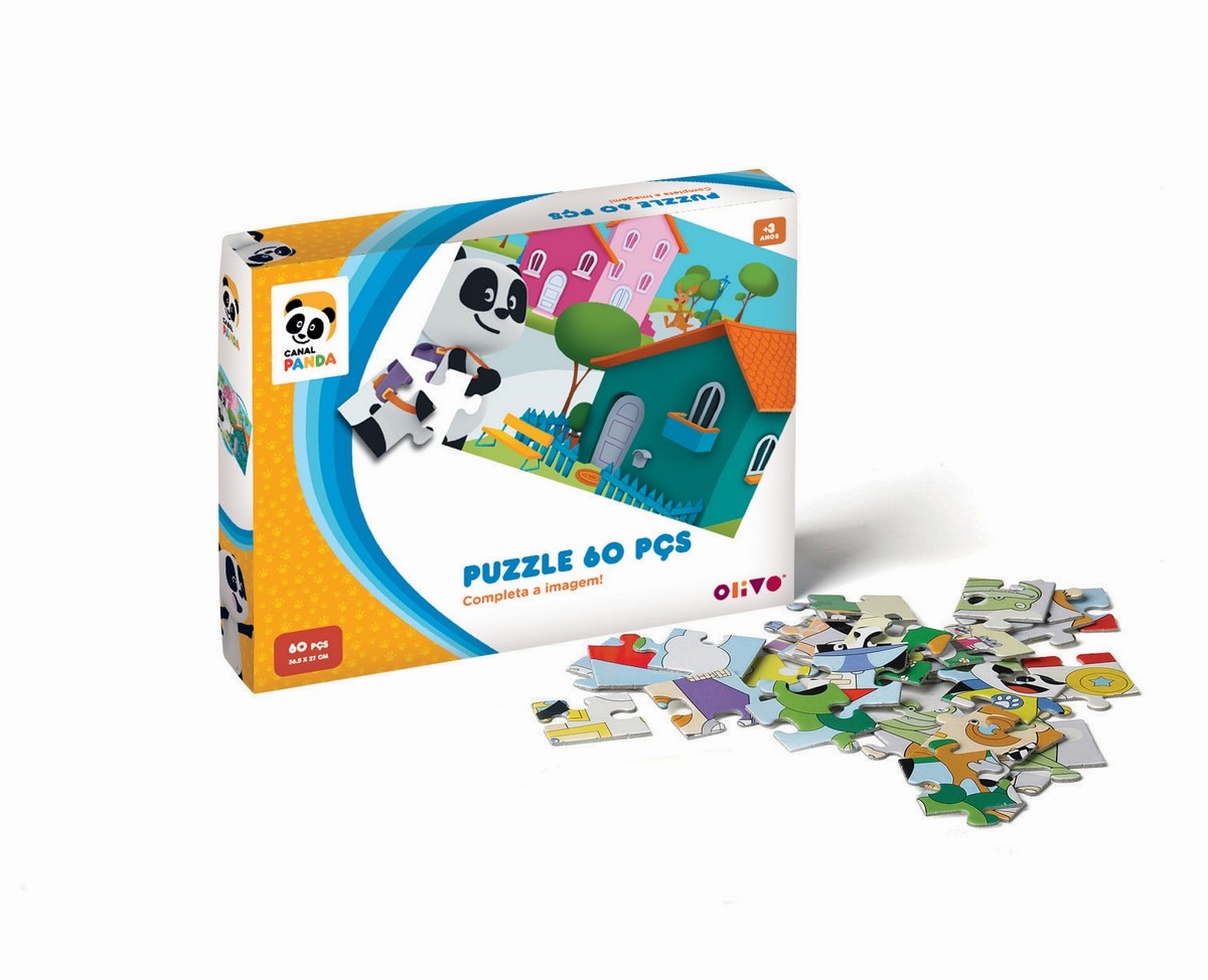 Panda - Puzzles 60 Pcs, Artigo Sortido. Envio realizado de forma aleatória 2