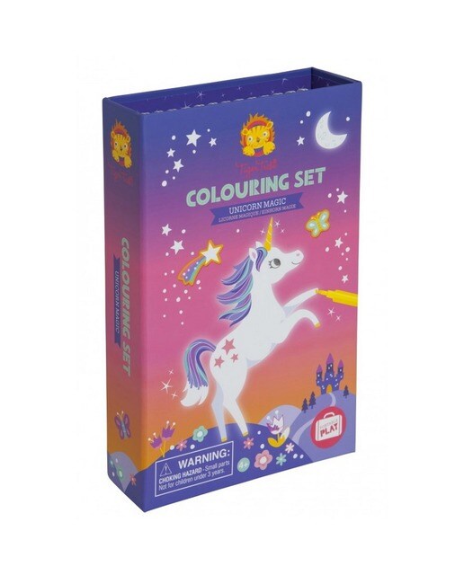 Conjunto de Colorir - Unicórnios 1