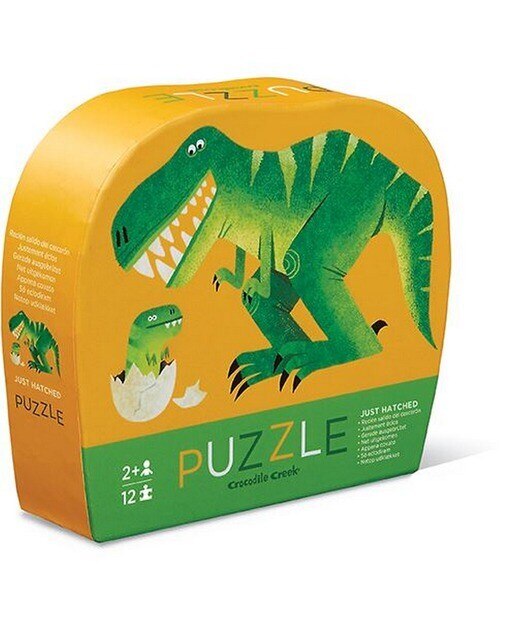 Mini Puzzle Just Hatched 12 Peças - Crocodile Creek , Sig Toys 1