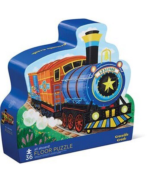 Puzzle de Chão All Aboard - 36 Peças - Crocodile Creek , Sig Toys 1