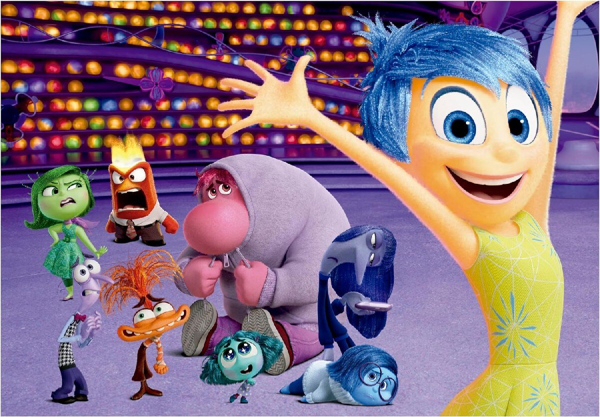 Puzzle Educa Inside Out 2 de 2 x 100 Peças 2