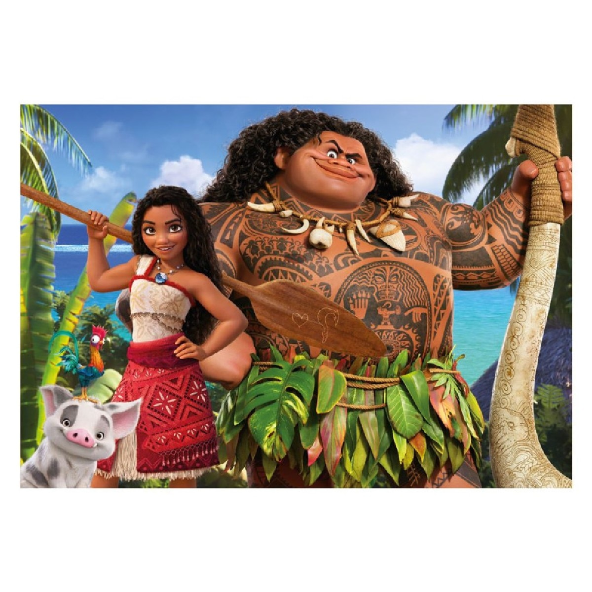 Puzzle Progressivo 50-80-100-150 Peças Moana 2 4