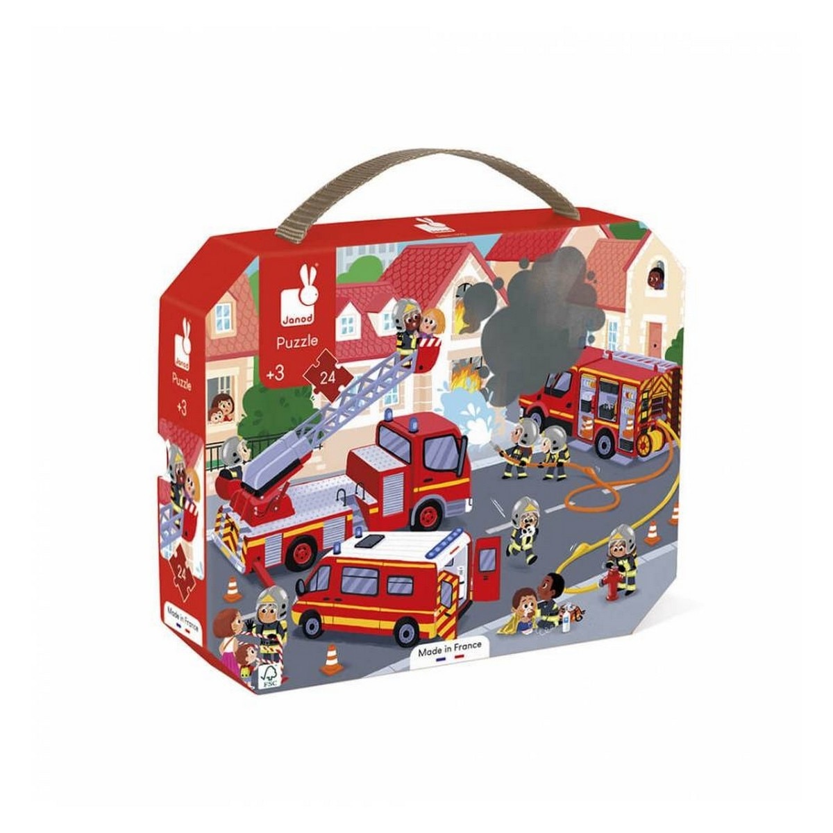 Imagem 0 de Puzzle Bombeiro 24 Peças