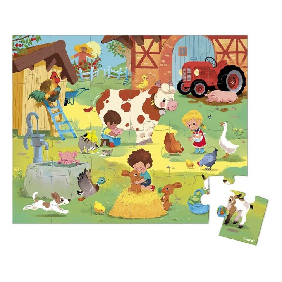 Puzzle Um Dia na Quinta 24 Peças 2