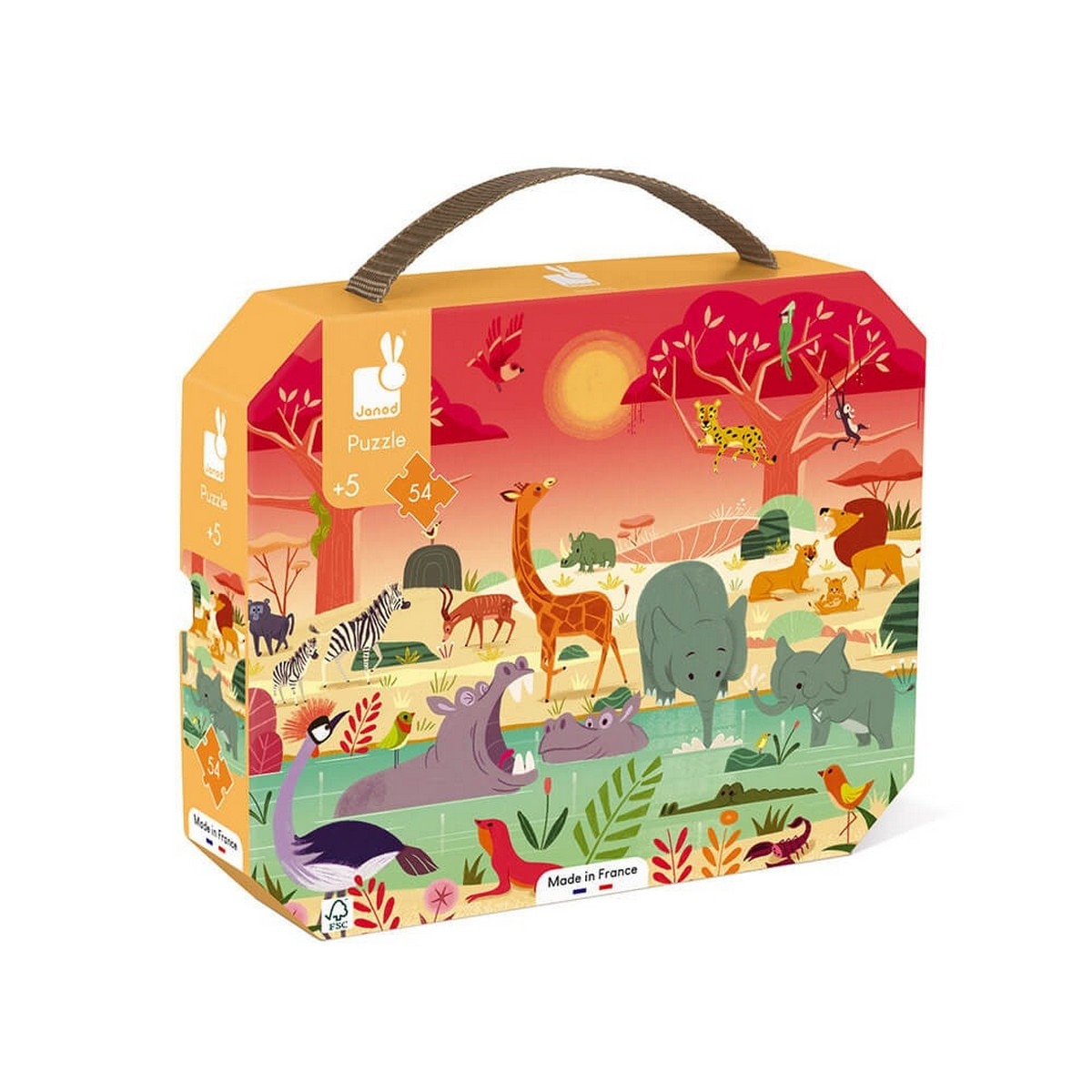 Puzzle Animais da Selva 54 Peças 1