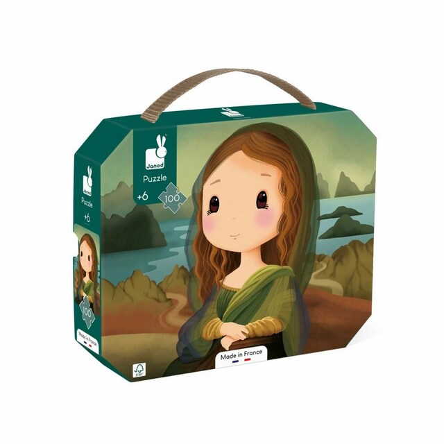 Imagem 0 de Puzzle Inspired By Leonardo Da Vinci 100 Peças