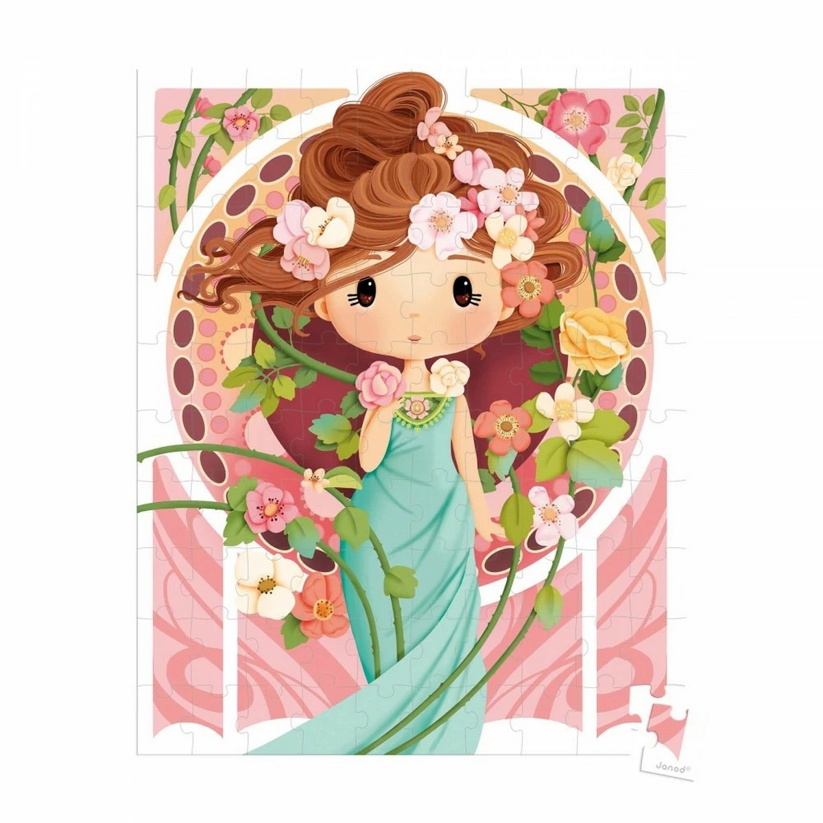 Puzzle Inspired By Mucha 100 Peças 2