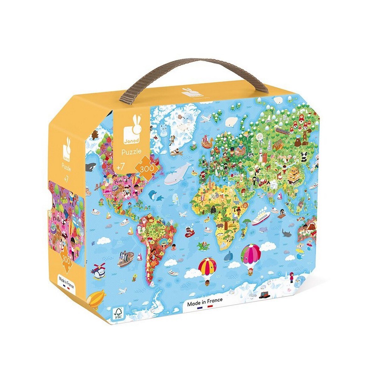 Puzzle Mundo Gigante 300 Peças 1