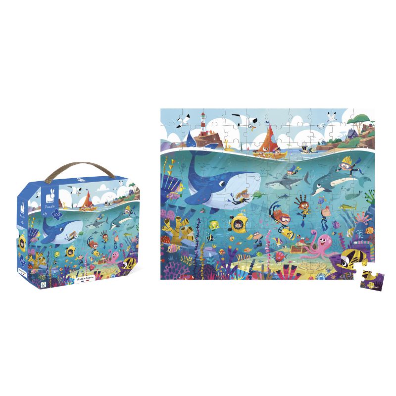 Puzzle fundo do Mar 100 Peças 2