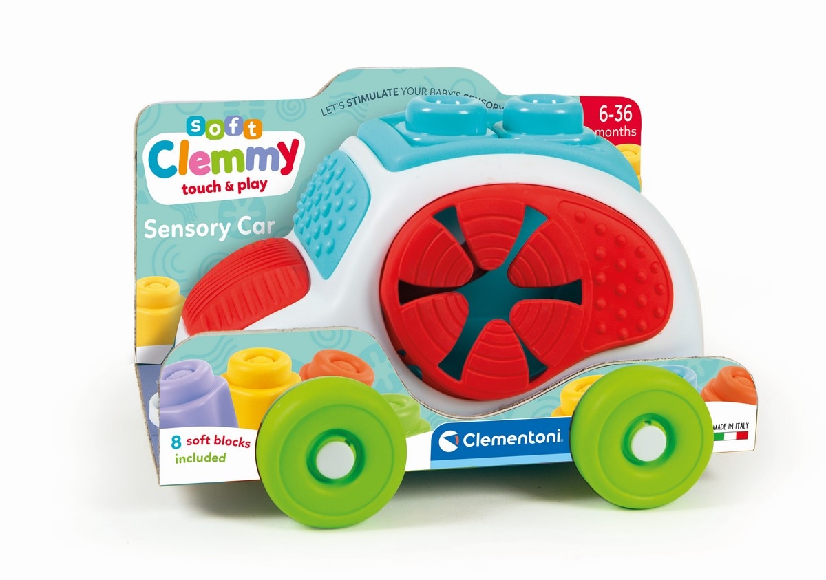Soft Clemmy Carro Sensorial Clementoni 2