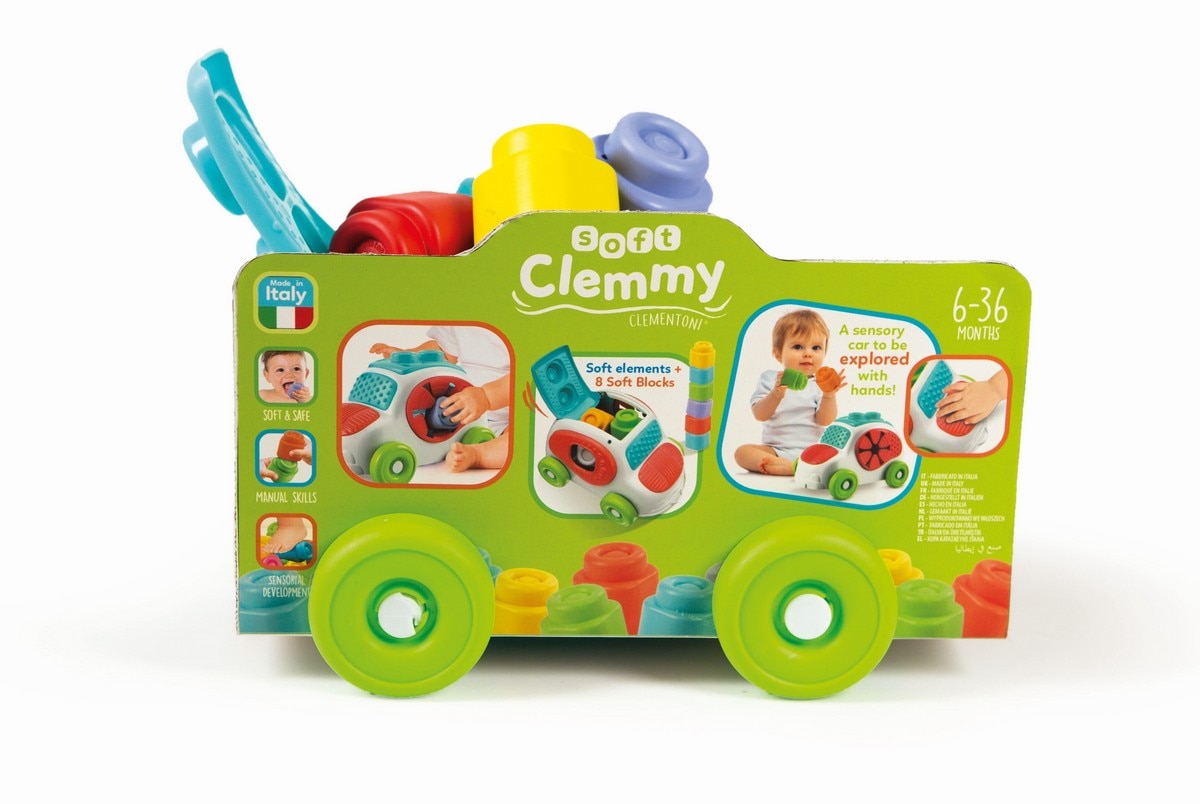 Soft Clemmy Carro Sensorial Clementoni 3