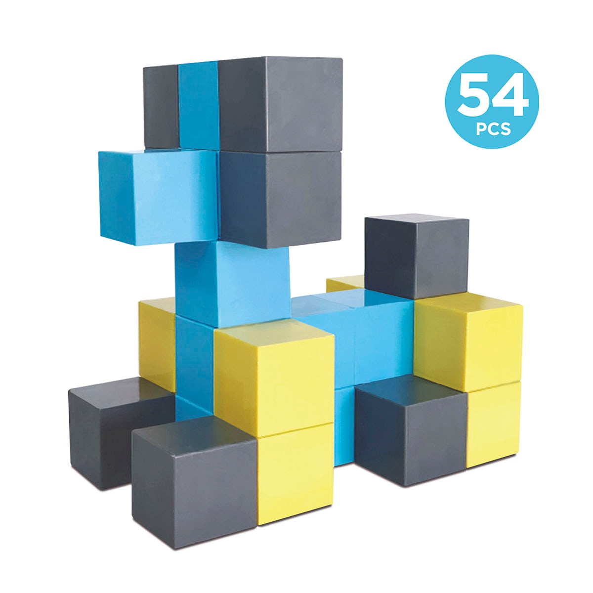 Cubos magnéticos de construção «Stem» da Magnetics, 54 peças 2