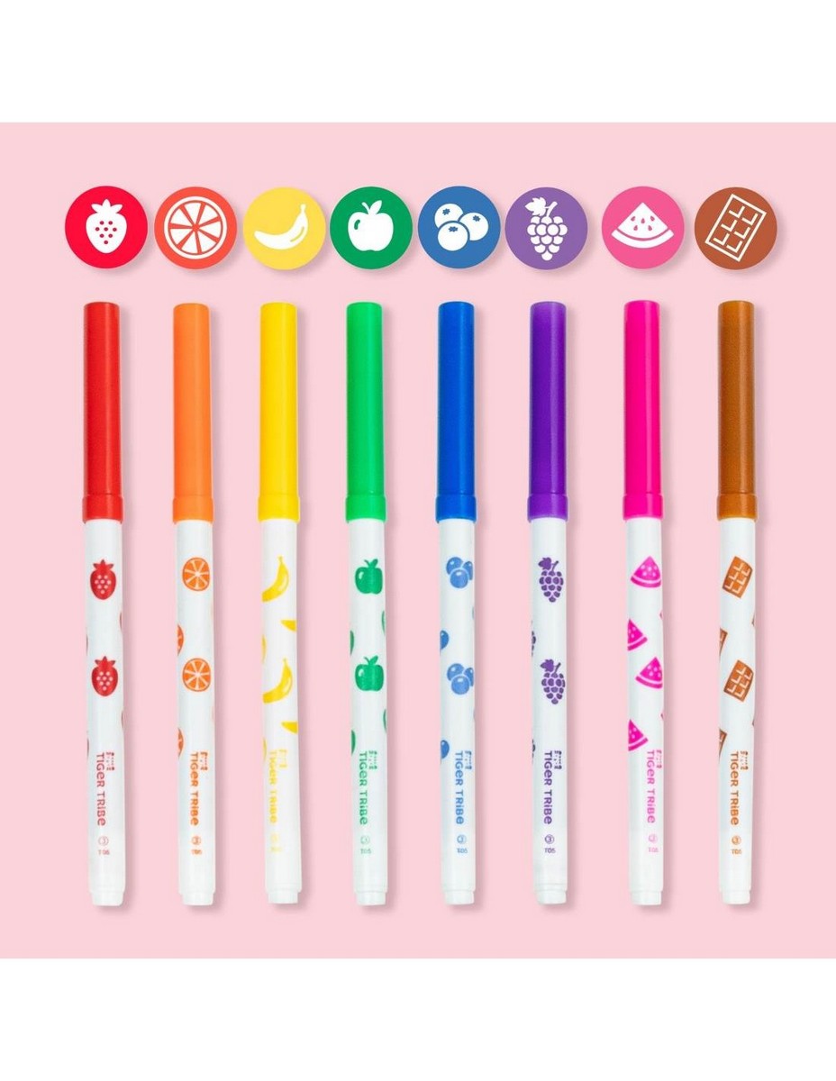 Conjunto para colorir com aroma a frutos 3