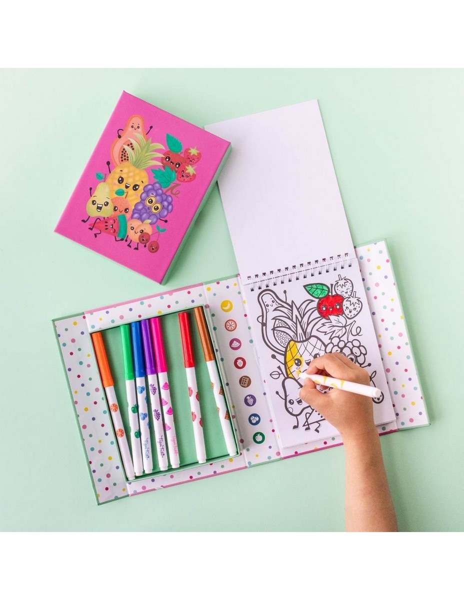 Conjunto para colorir com aroma a frutos 5