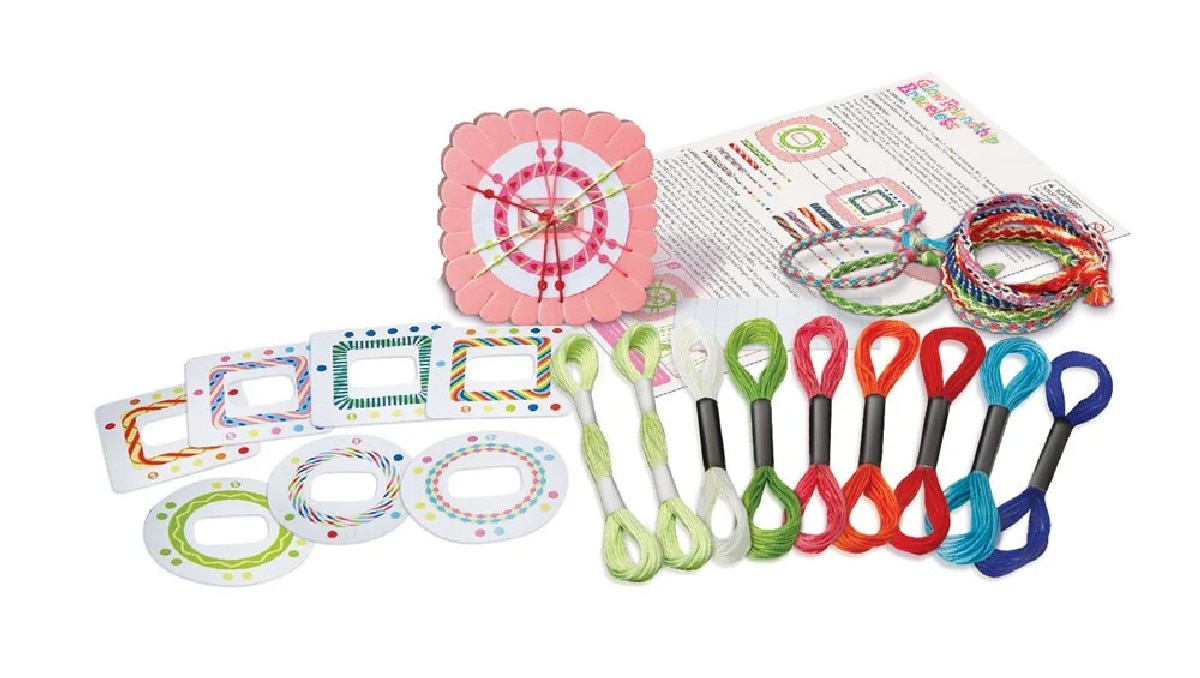 Kit de Pulseiras Brilhantes da Amizade Trabalhos Manuais 2