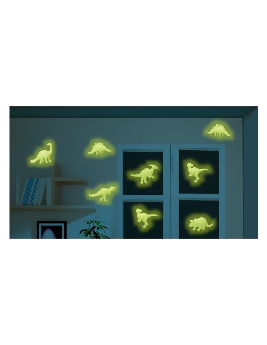 Conjunto de Dinossauros 3D que Brilham no Escuro Decoração 2