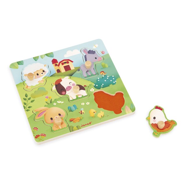 Imagem 0 de Farm - Puzzle Táctil em Madeira A Quinta
