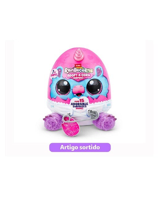 Rainbocorns S7 - Peluches Adopt-a-Corn - Artigo Sortido. Envio realizado de forma aleatória 1