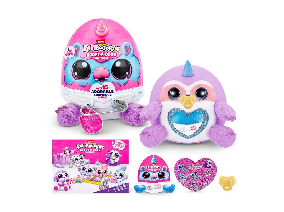 Rainbocorns S7 - Peluches Adopt-a-Corn - Artigo Sortido. Envio realizado de forma aleatória 4