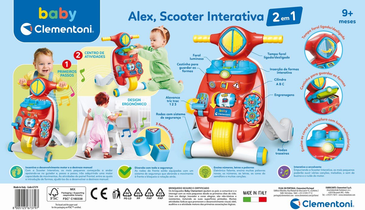Alex, Scooter Interativa 3