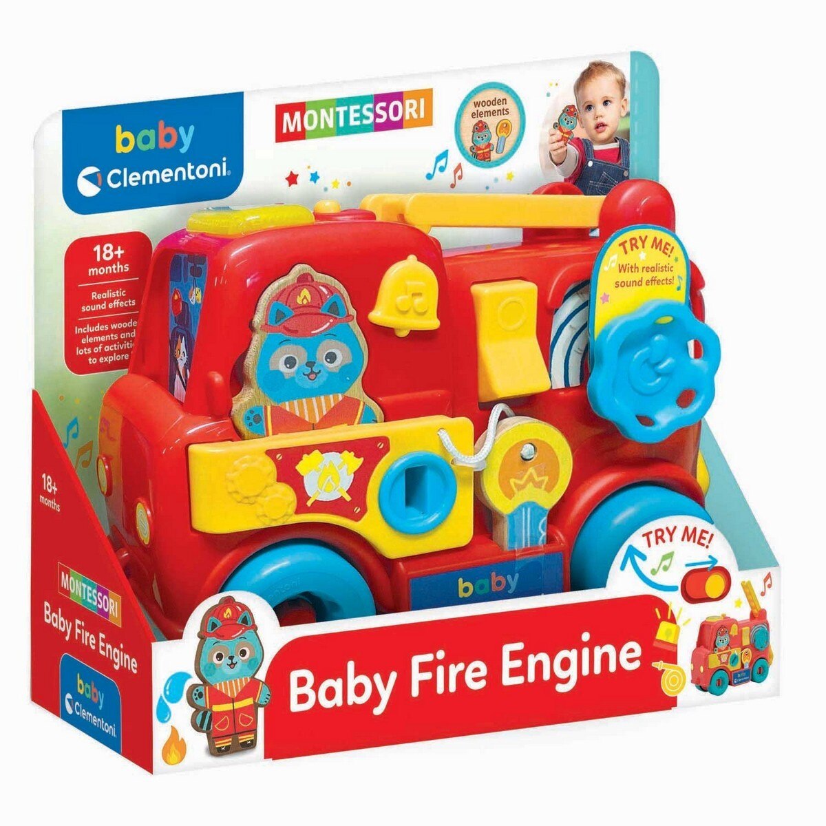 Camião de Bombeiros Montessori 2