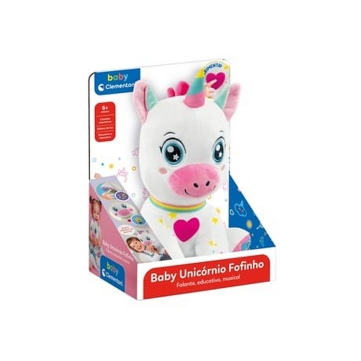 Peluche Baby Unicórnio Fofinho 2