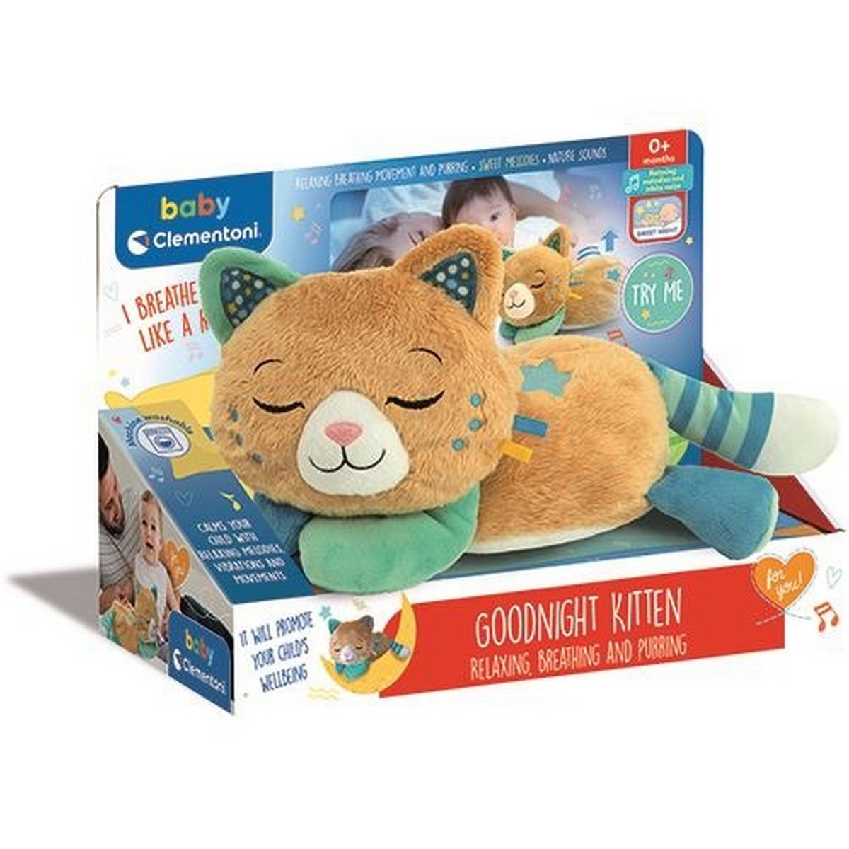 Peluche Baby Gatinho Sonhador 2