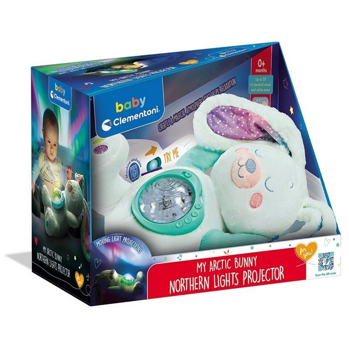Peluche Baby Coelhinho Polar Projetor 2