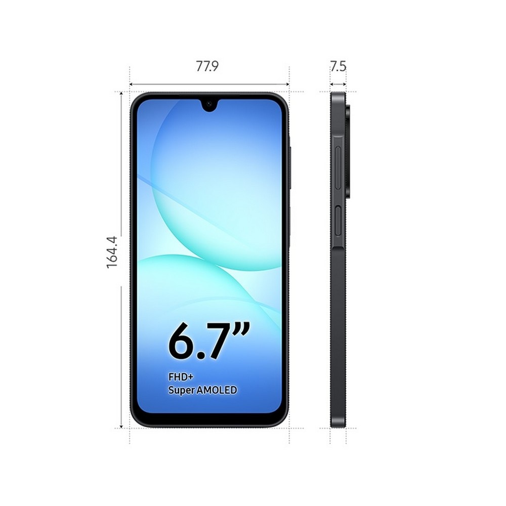 Smartphone Samsung Galaxy A17 4G 256GB + 8GB RAM + 6,7" Preto-3