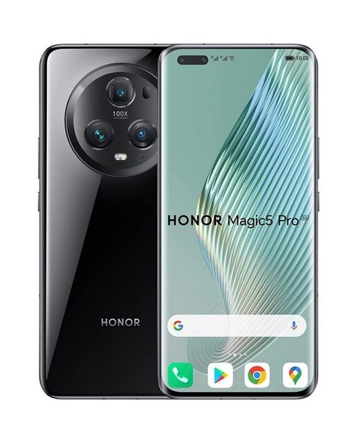Smartphone Honor Magic5 Pro 5G 512GB + 12GB RAM, 6,81" Dual-SIM - Preto Preto-1
