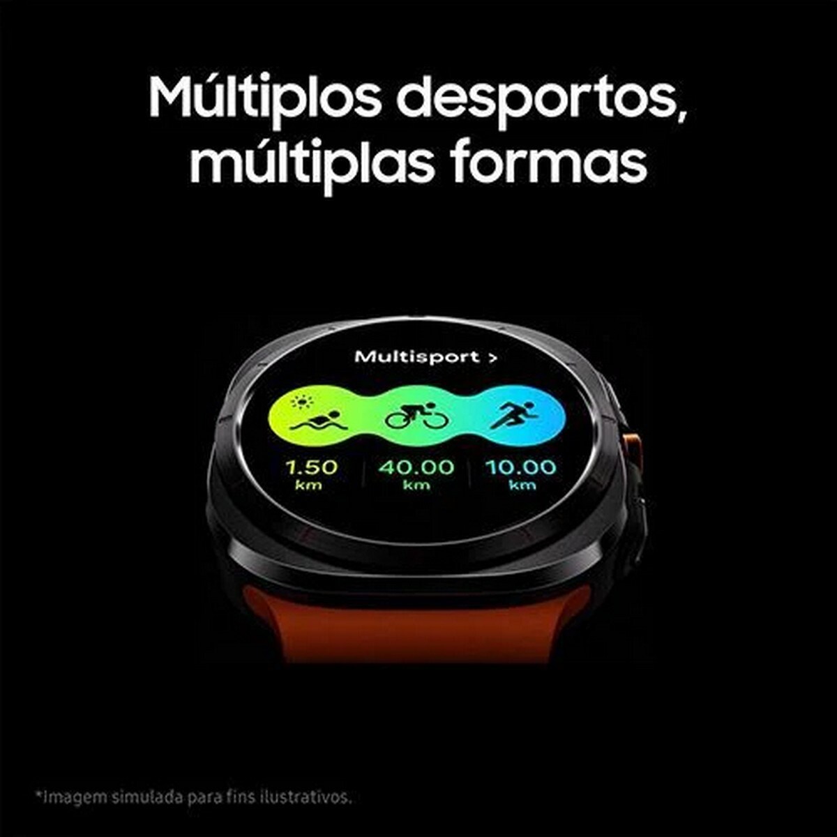 Elite Pack Samsung Galaxy Z Fold6 256GB - Cinza + Smartwatch Galaxy Watch Ultra LTE 47mm - Cinzento Titânio/Laranja 7
