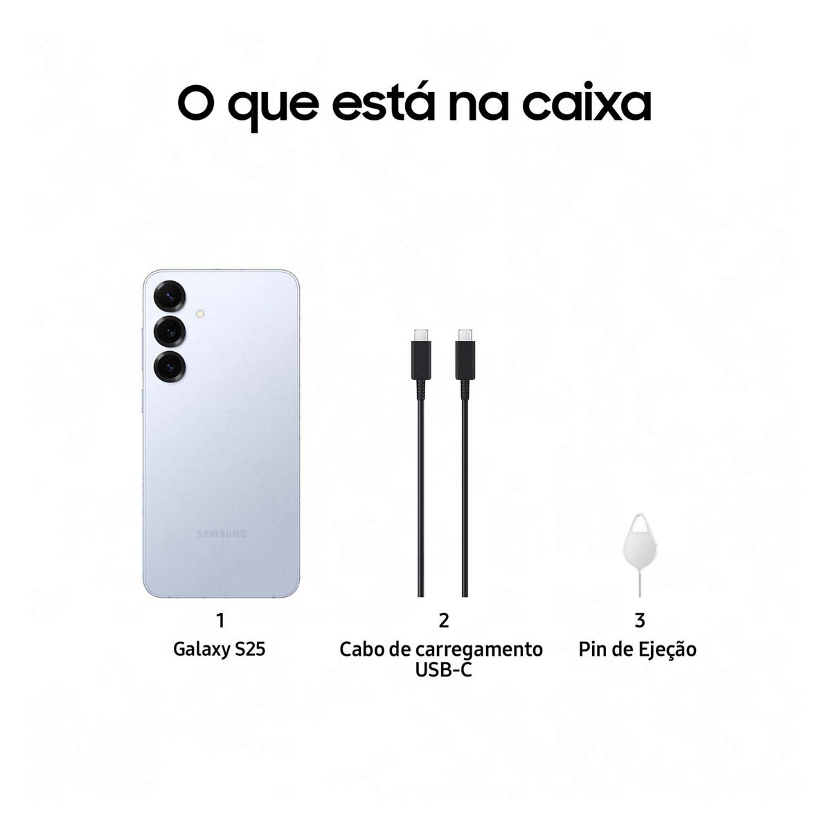 Smartphone Samsung Galaxy S25 5G 6,2" Azul-6